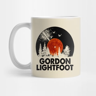 Lightfoot Name Record Music Forest Gift Mug